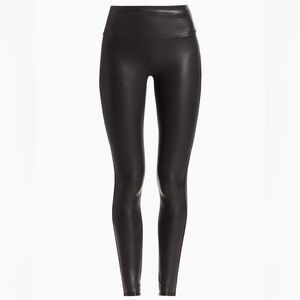 Sleek Black SPANX Faux Leather Women's Leggings